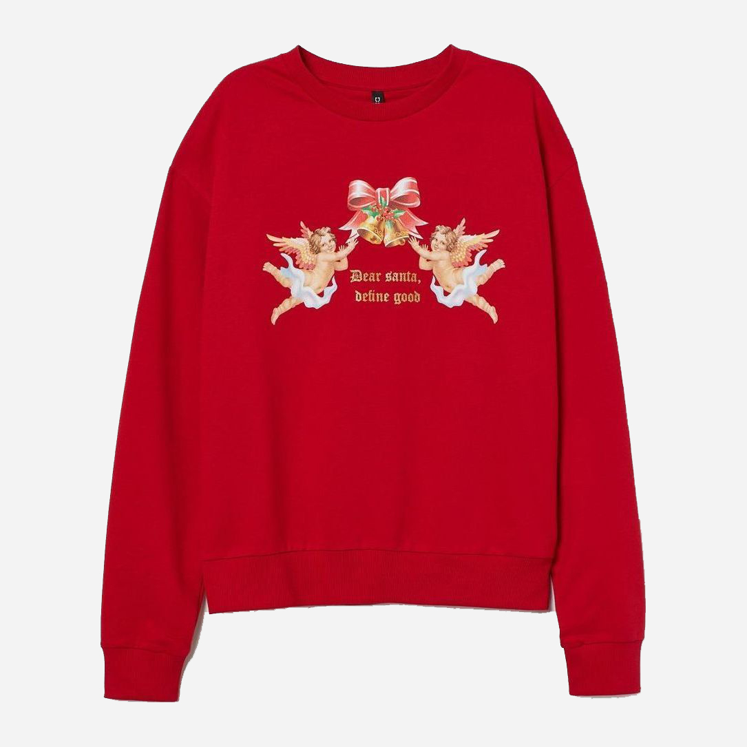 

Свитшот H&M 0754267  Красный, Свитшот H&M 0754267 XS Красный