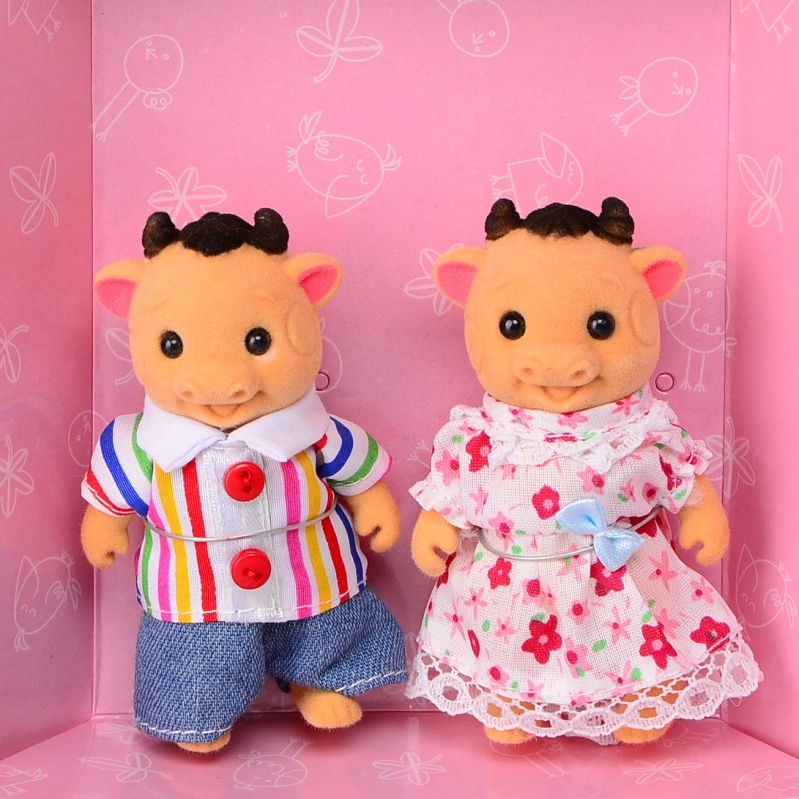 

Фигурки Лесные зверята Коровы Na-Na IF243 T48-015