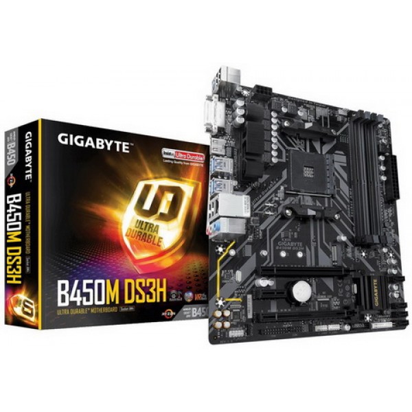 

Gigabyte B450M DS3H Socket AM4