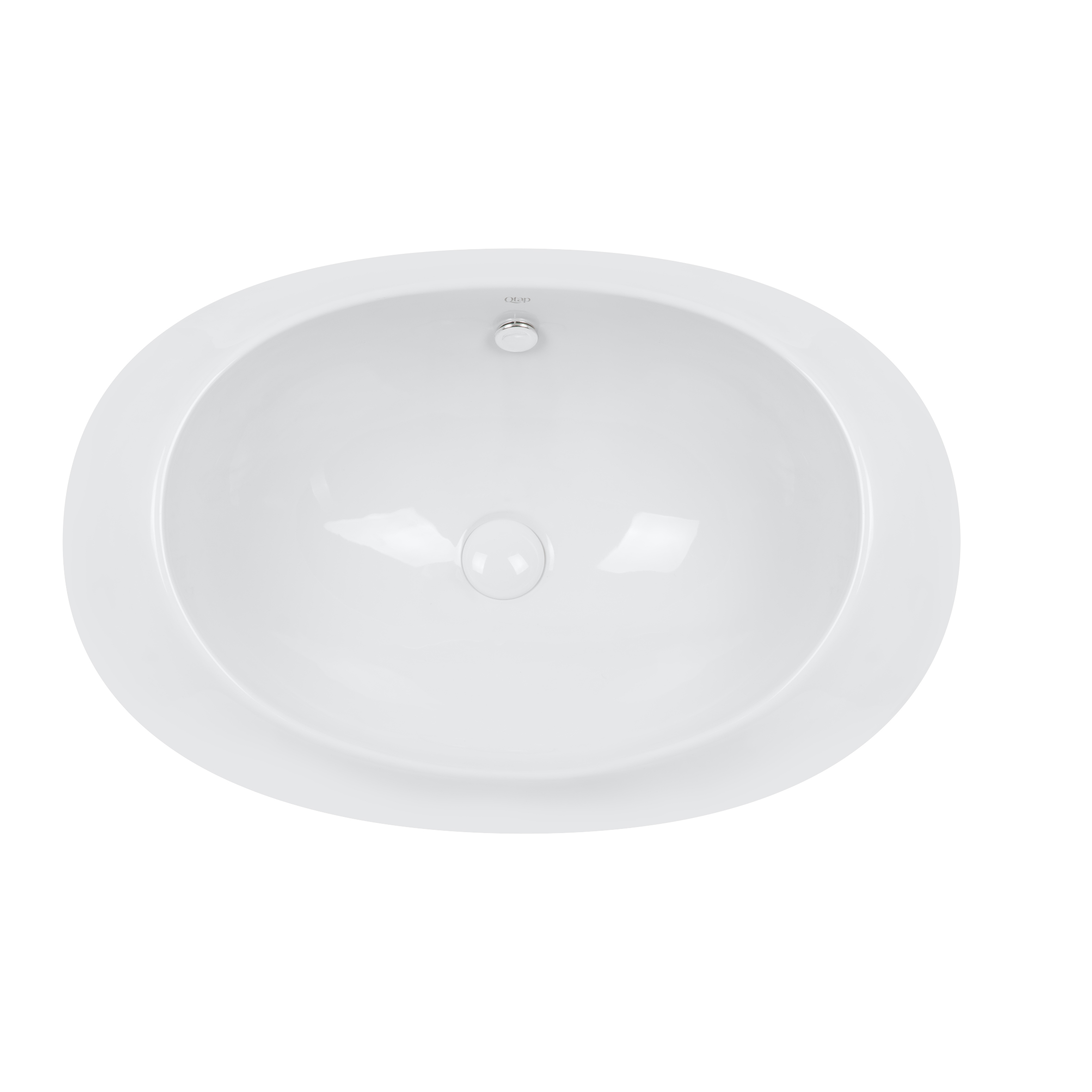 

Раковина Qtap Leo 660x425x250 White с донным клапаном QT11114032W