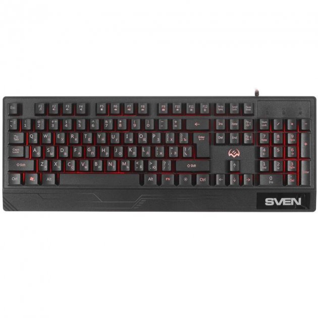 

Клавиатура Sven KB-G8300 Black USB (00600201)