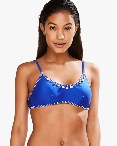 

Верхня частина купальника Hunkemöller 36669  Синiй, Верхня частина купальника Hunkemöller 36669 XS Синiй