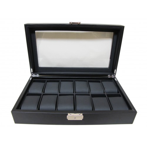 

Шкатулка для хранения часов Craft 12PU.CRB.BL