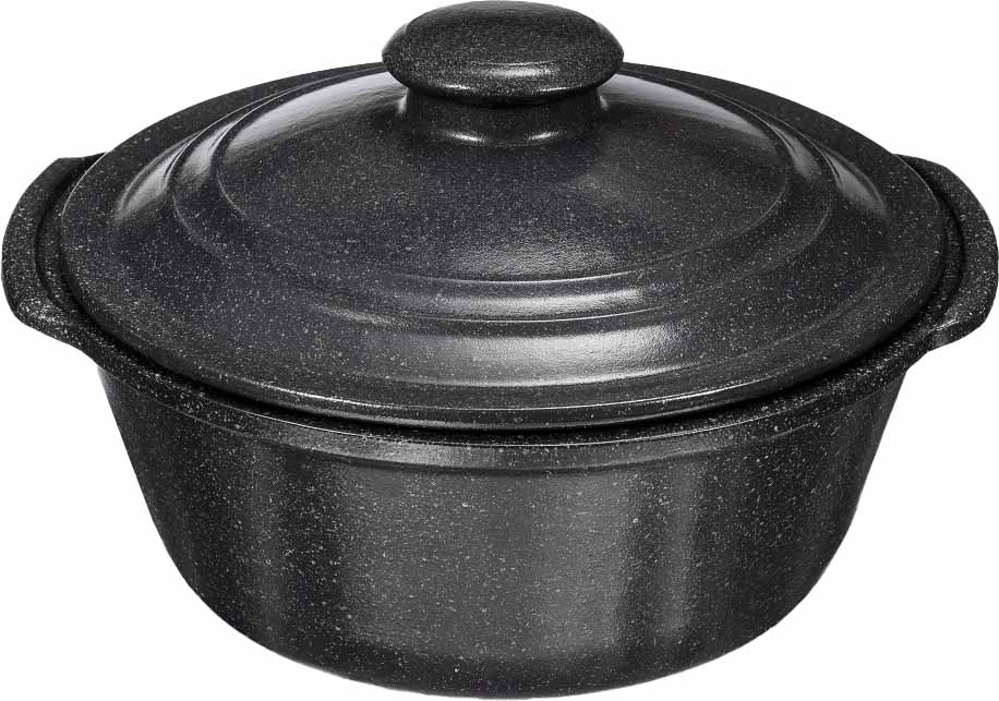 

Жаровня с ручками и крышкой GF Champion Stone Granit Series 2.0 л