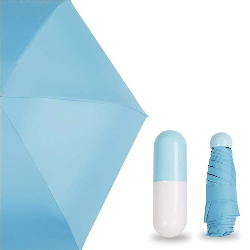 

Мини зонт в чехле капсула Capsule Umbrella стильный и удобный Blue (2937)