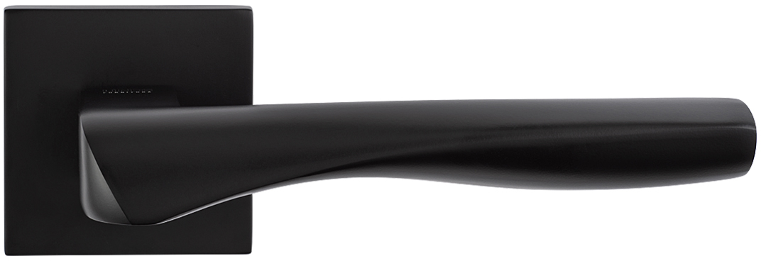 

Ручка для дверей на розетке Linde A-2018 BLACK Черная