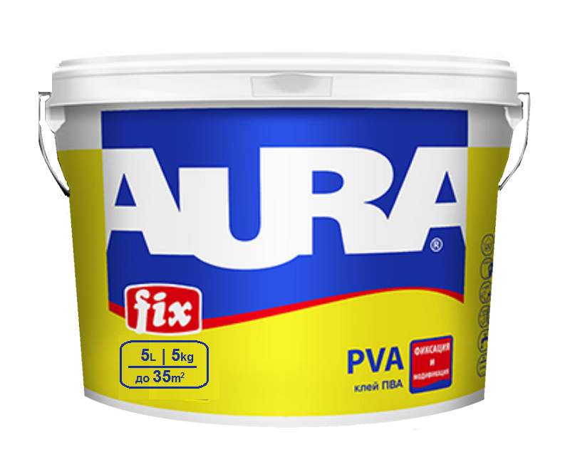 

Клей AURA FIX PVA контактный 5кг