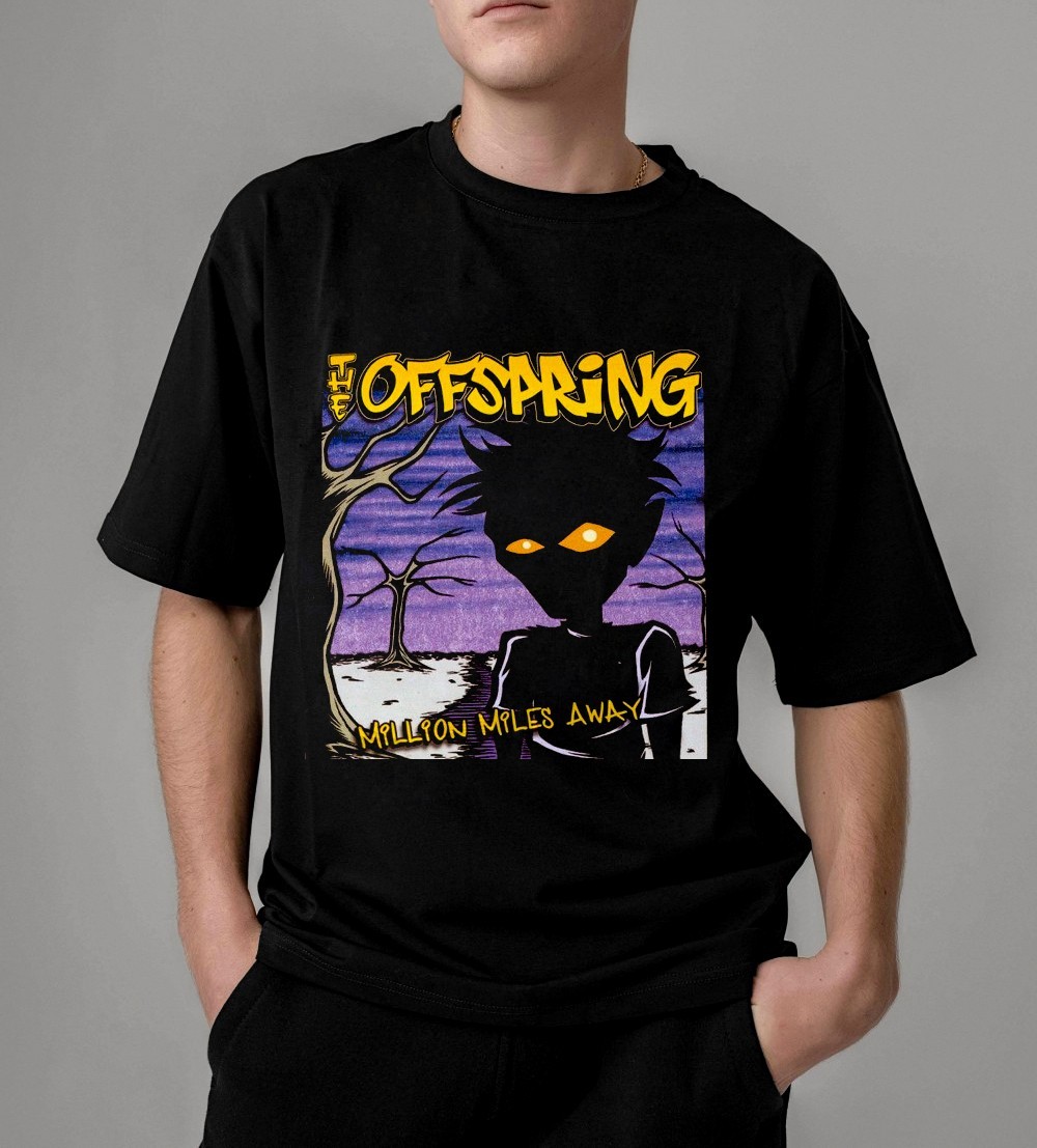 

Футболка A SHO The Offspring с принтом S черный