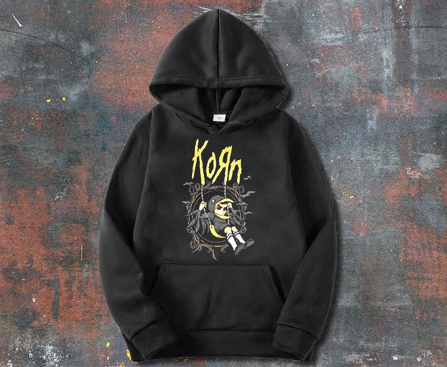 

Худи A SHO Korn  черный, Худи A SHO Korn XL черный