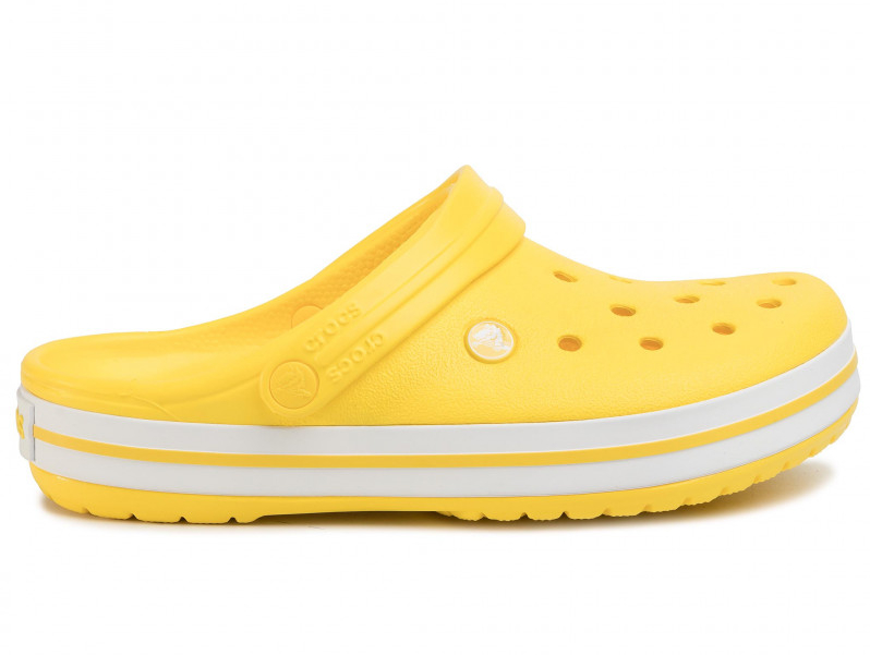 

Чоловічі сабо, крокси Crocband Lemon/White M8-W10 (40-41) желтые