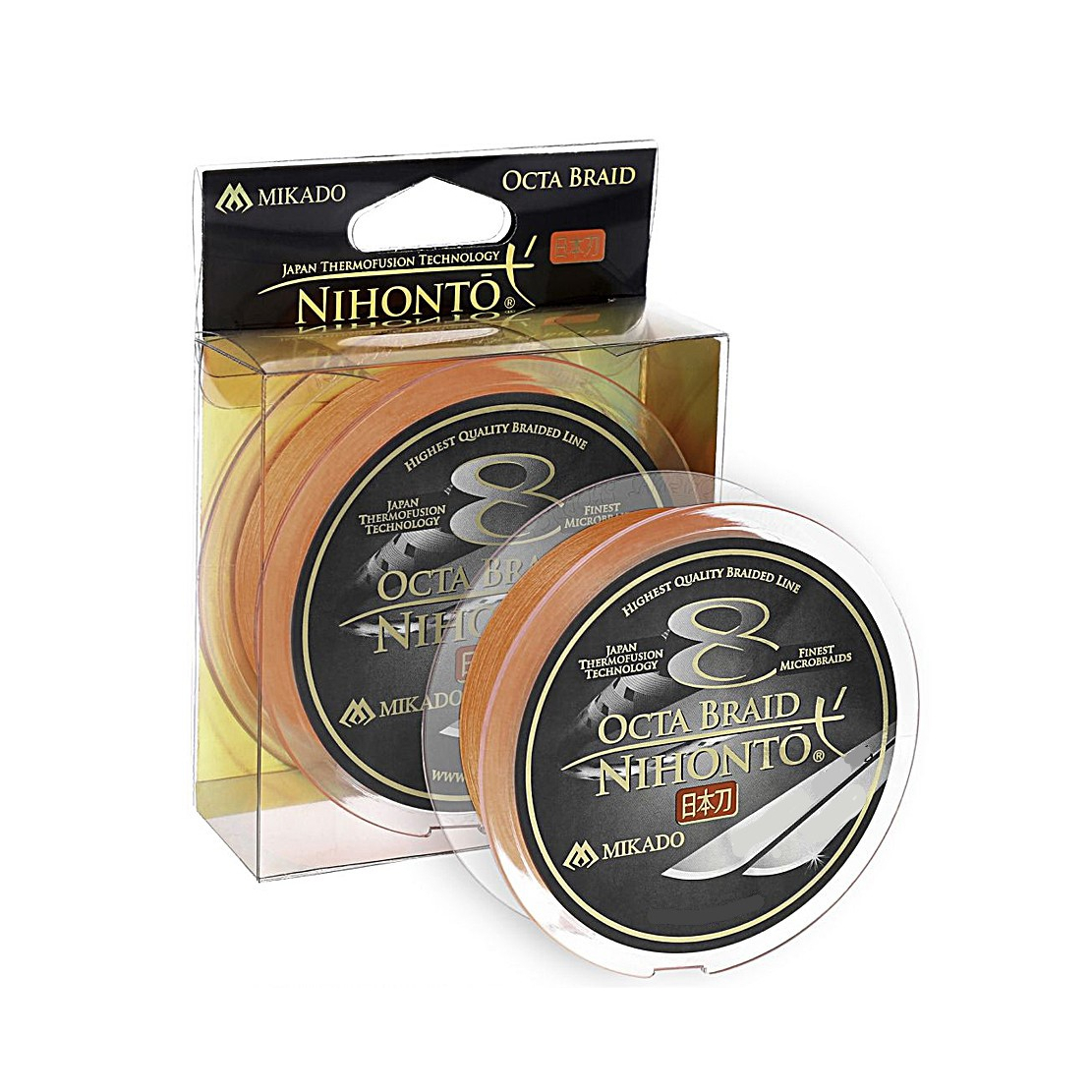 

Шнур Mikado Nihonto 8 Octa Braid 150m 0.08mm 5.15kg orange (Z24O-008)
