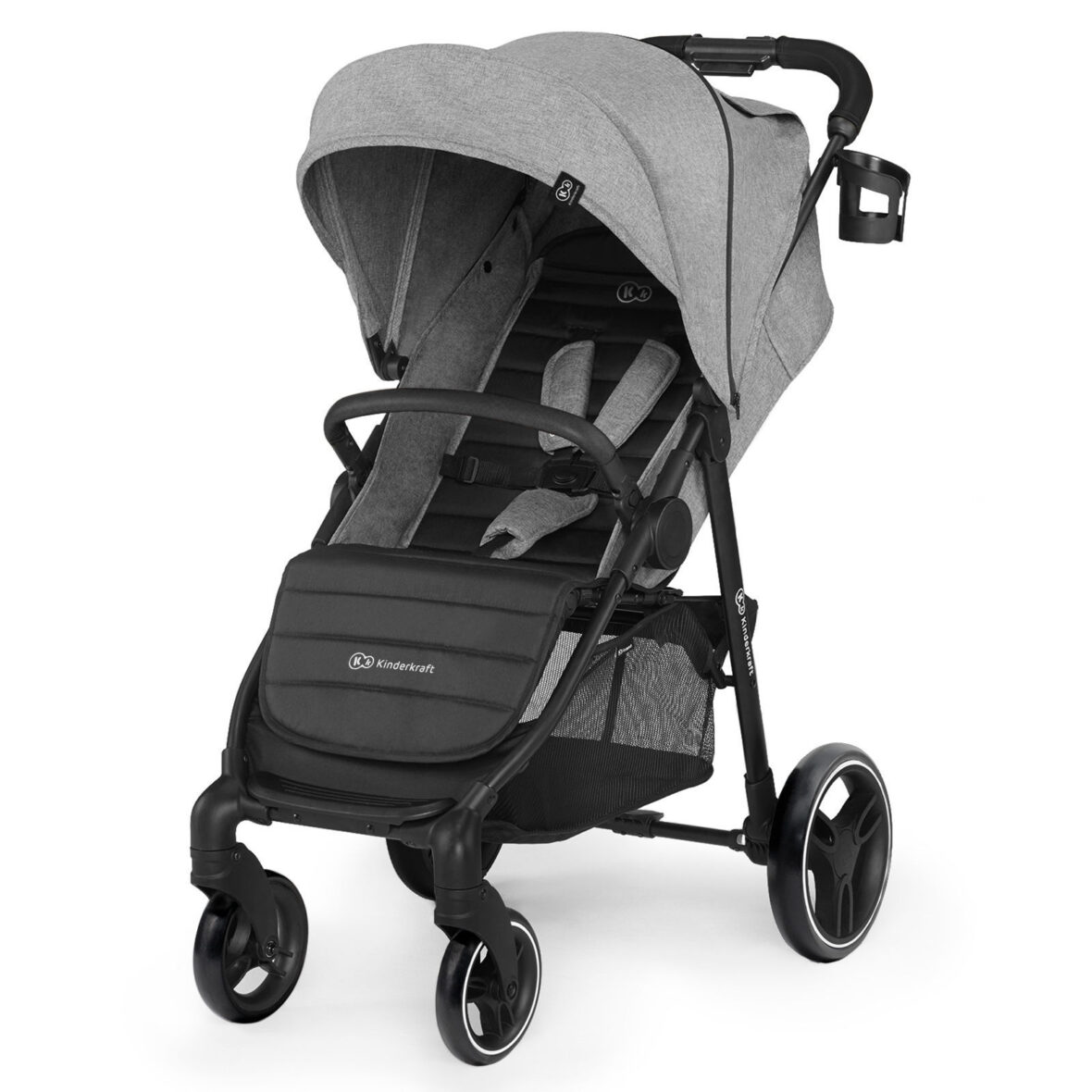 

Прогулочная коляска Kinderkraft GRANDE LX CITY grey