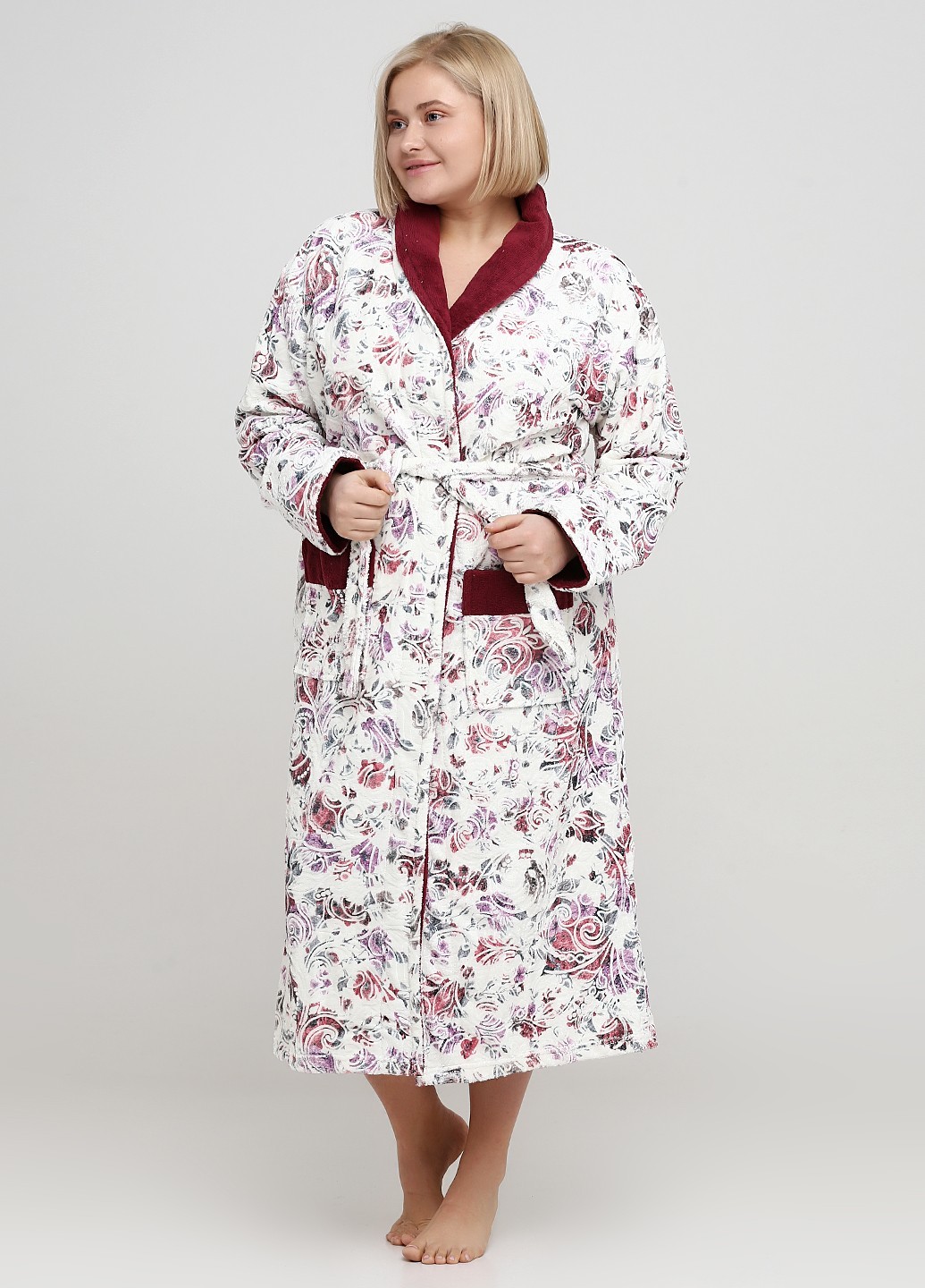 

Халат Wild Love  цветной 999 -05, Халат Wild Love 3XL цветной 999 -05