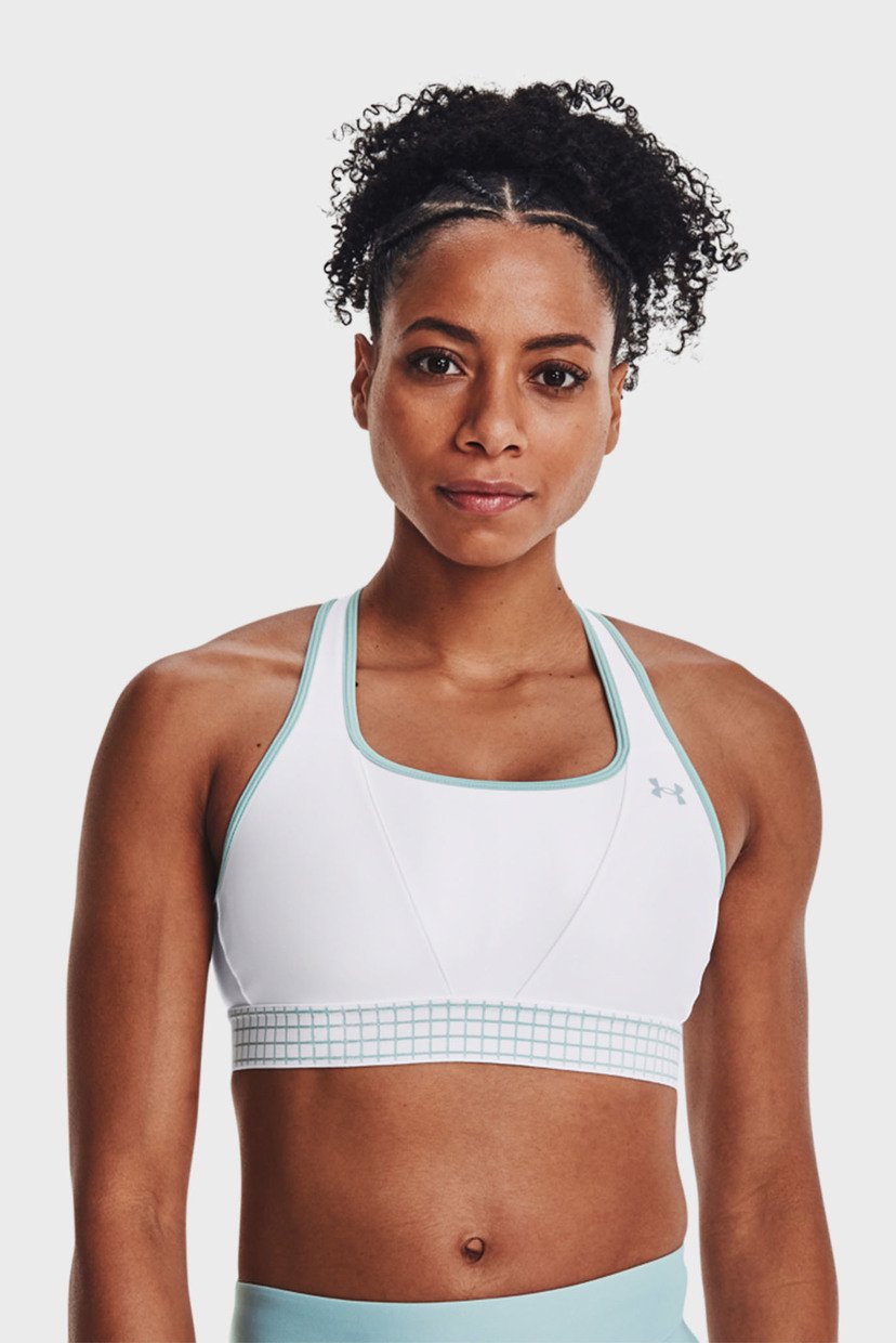 

Женский белый спортивный топ UA Crossbk Mid Bra 12.1 Nov Under Armour  1366330-100, Женский белый спортивный топ UA Crossbk Mid Bra 12.1 Nov Under Armour XS 1366330-100