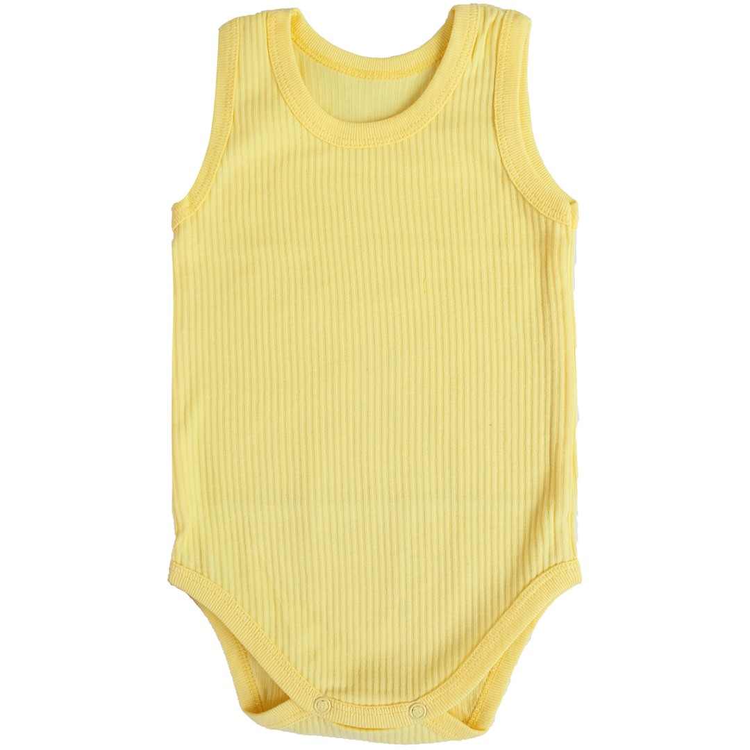 

Боді-майка рубчик 80 см. жовтий BD7-1-yellow-26 Ladan