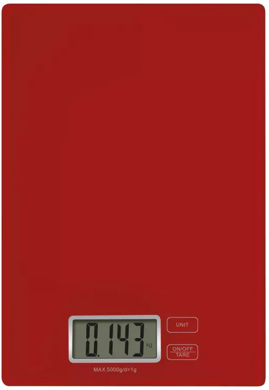 

Весы кухонные EMOS ТY3101R красные