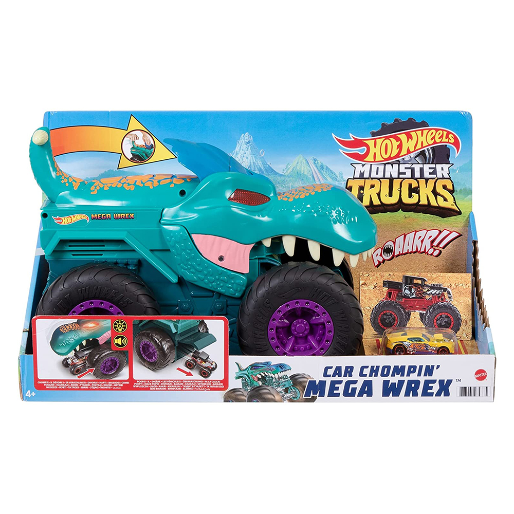 

Машинка-внедорожник Hot Wheels Monster Trucks Car Chompin' Mega Wrex GYL13