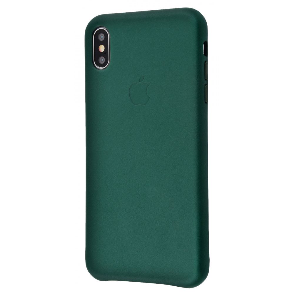 

Чехол-накладка PRC Leather case iPhone X/Xs forest green Зеленый