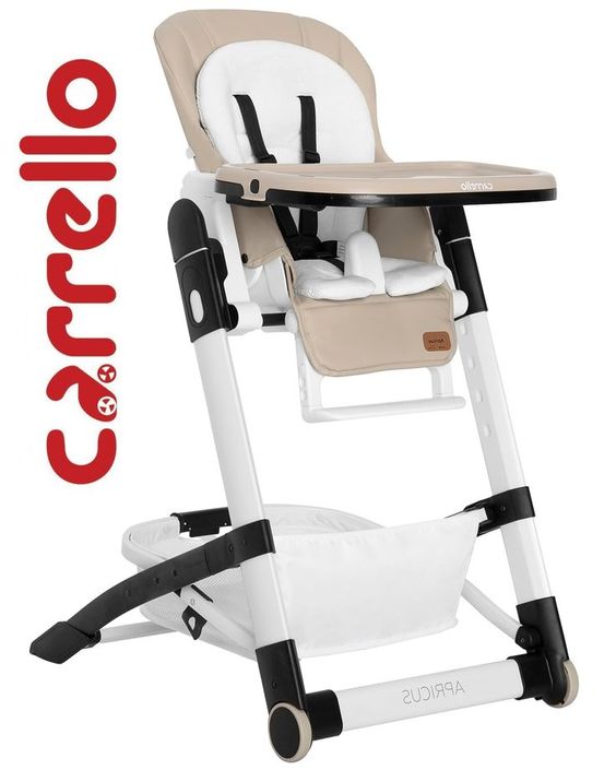

Детский стульчик для кормления Carrello Apricus (Каррелло Априкус) CRL-14201 Powdery Beige