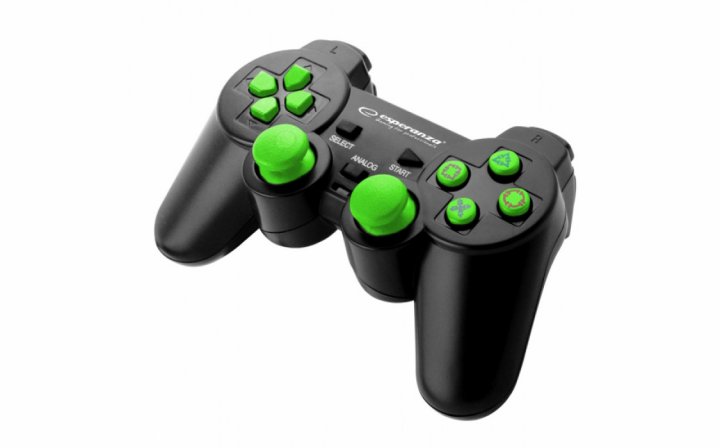 

Геймпад Esperanza Trooper GX450 Black/Green USB (EG107G)
