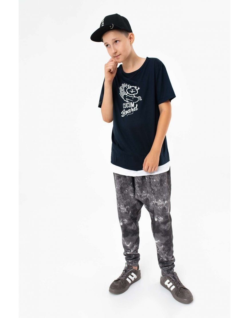 

Брюки Yumster Dark Grey YA.12.24.007 122 см Серые