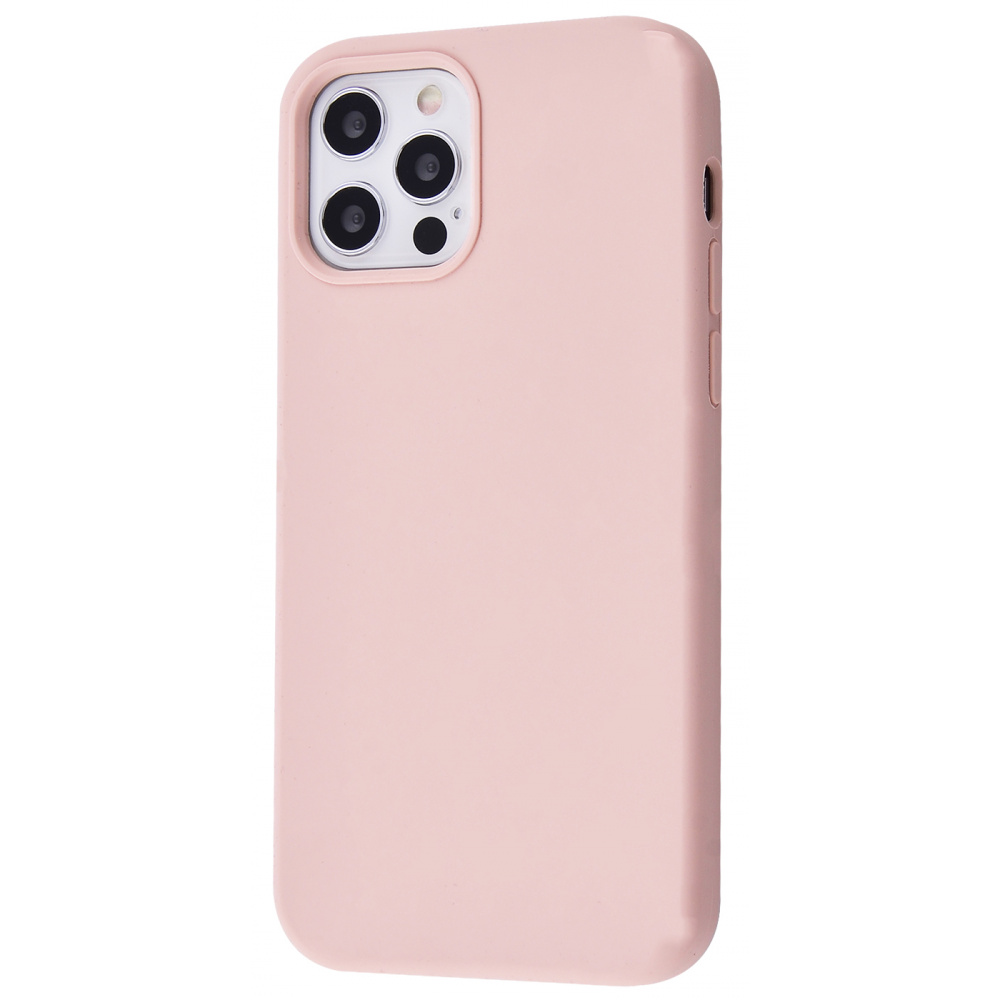 

Чехол-накладка TOTU Silicone Full Protect (TPU) iPhone 12/12 Pro pink Розовый