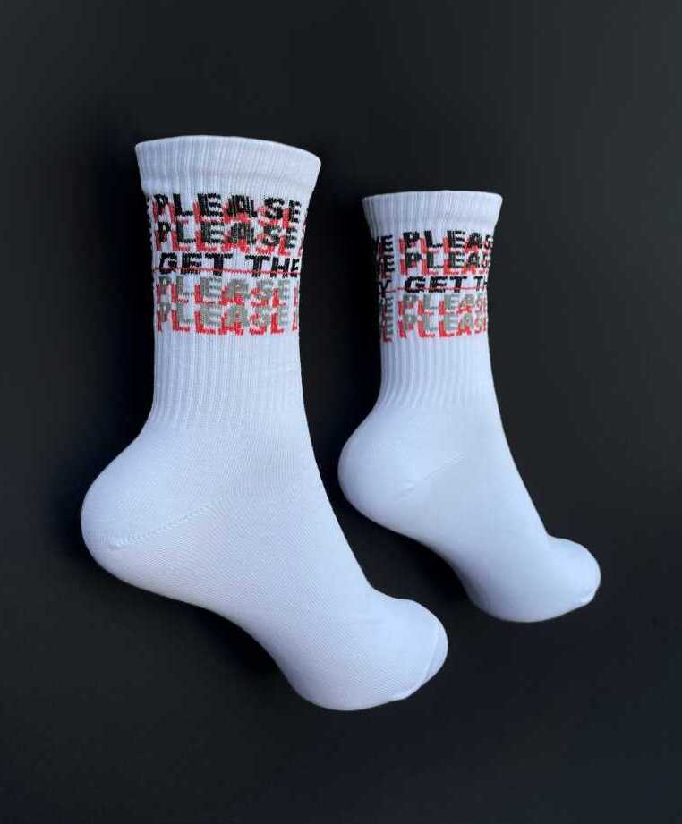 

Шкарпетки від 1and1 з написом Please …don't leave - - (S, Шкарпетки від 1and1 з написом Please …don't leave - 36-39 (S)