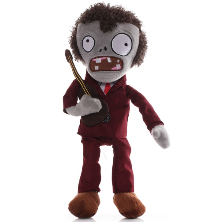 

Игрушка из компьютерной игры Plants vs zombies Растения против Зомби Гитарист 30 см