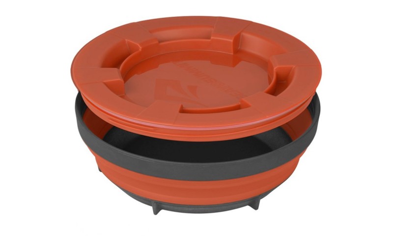 

Миска Sea To Summit X-Seal & Go X-Large rust с крышкой
