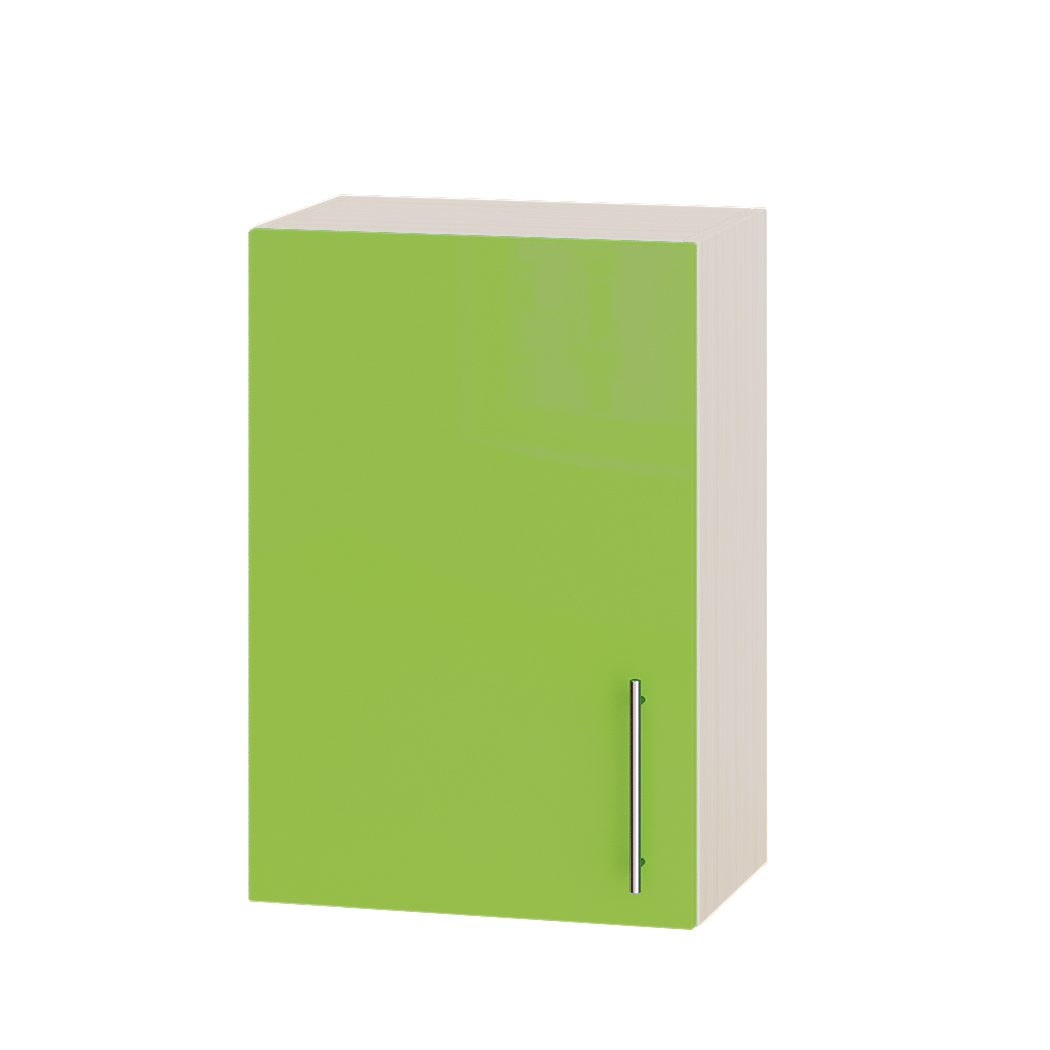 

Кухня Модерн Эверест модуль Верх В01-500 Яблоко Глянец - Дуб молочный 50х30х72 см