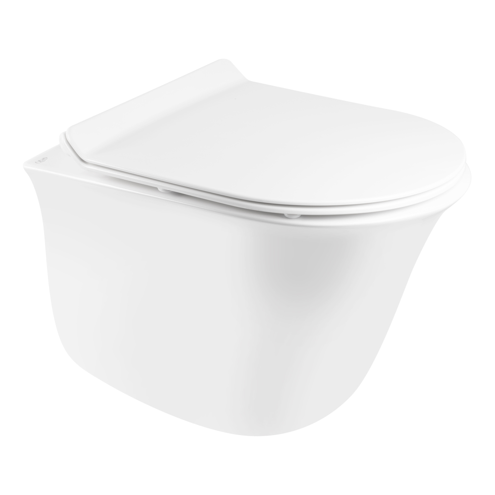 

Унитаз подвесной Qtap Virgo безободковый с сидением Slim Soft Close QT1833051ERW