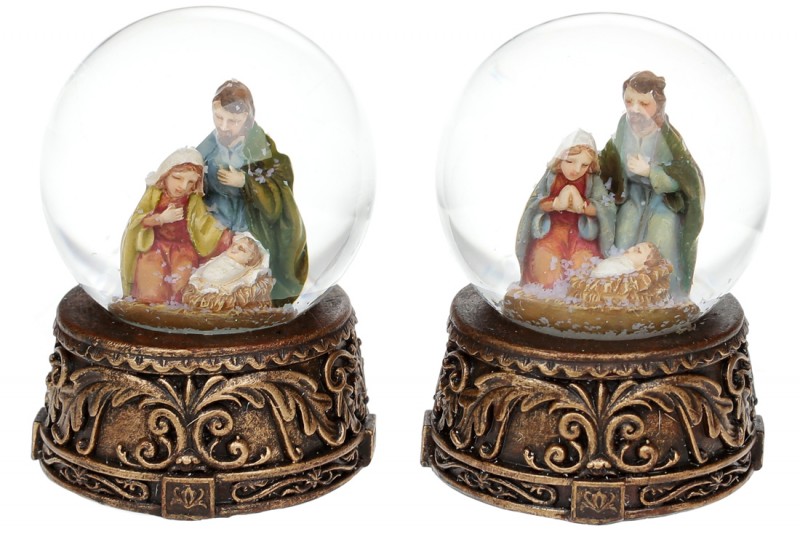 

Декоративный водяной шар Bon Вертеп, 6,5см, 2 шт 559-345 (IR06567)