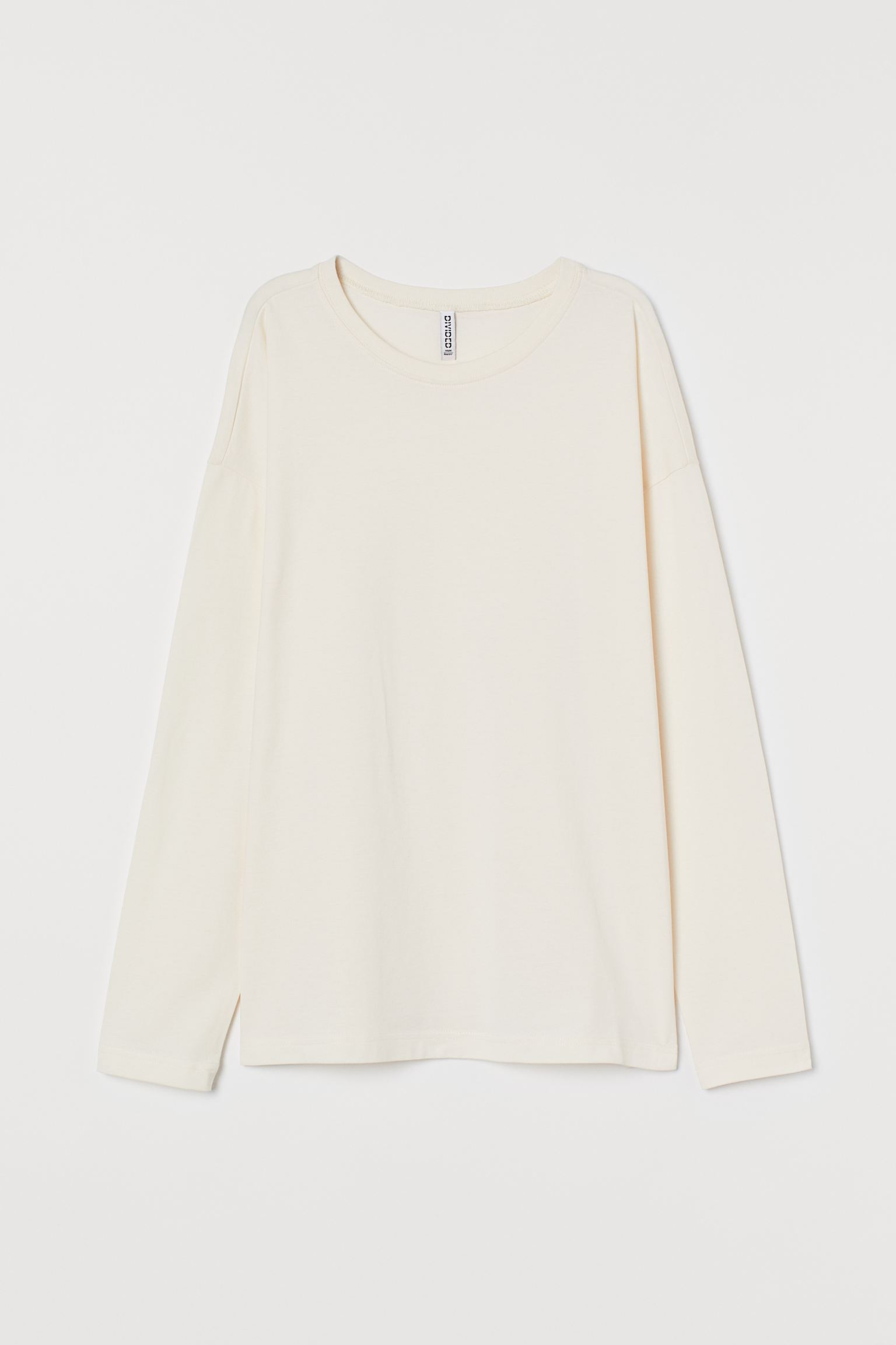 

Лонгслив H&M  кремовый 16078552391, Лонгслив H&M S кремовый 16078552391