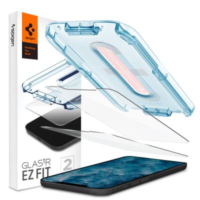 

Стекло защитное Spigen для iPhone 12 / 12 Pro tR EZ Fit