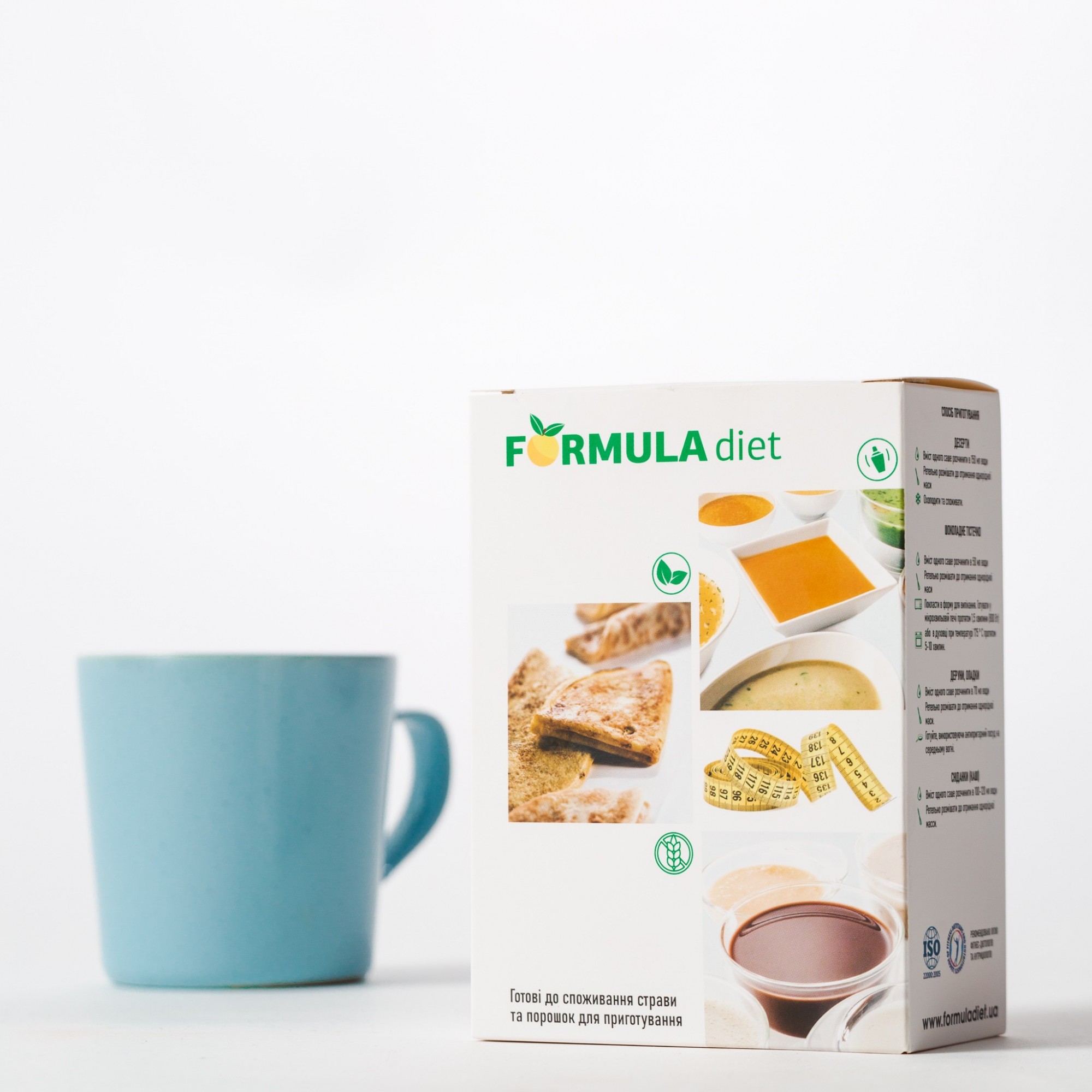 

Высокобелковый напиток FORMULA diet с вкусом шоколада для кето диеты 7 саше/25г