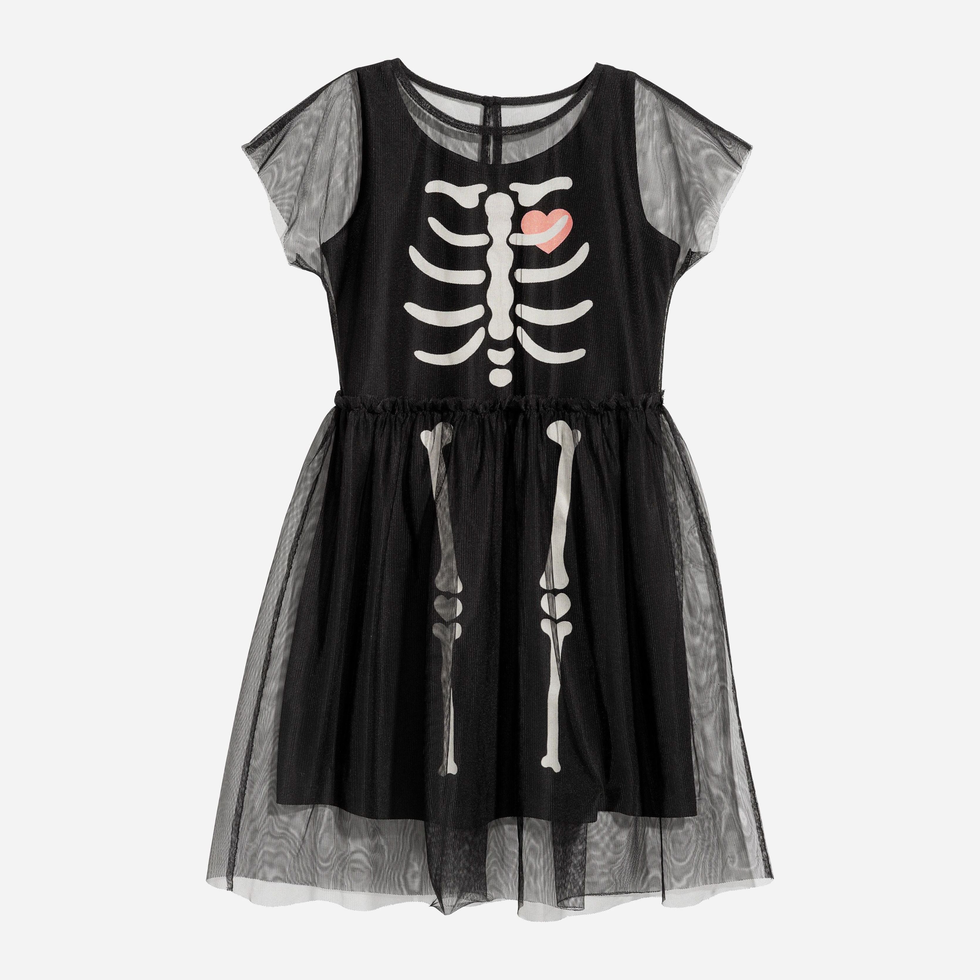 

Карнавальное платье H&M 5256586 128 см Черное