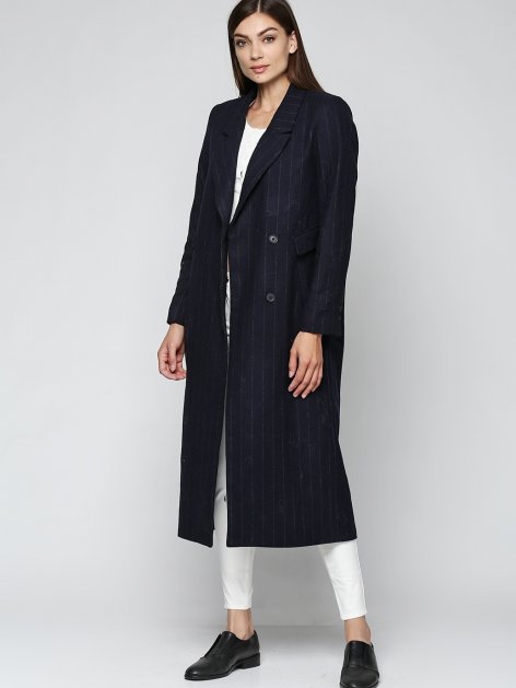 

Пальто H&M XAZ052240FMWL  Темно-синее, Пальто H&M XAZ052240FMWL 44 Темно-синее