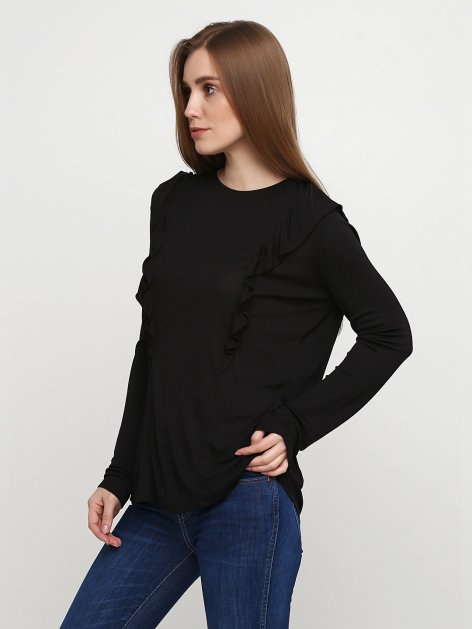 

Лонгслив H&M XAZ147866PHKU  Черный, Лонгслив H&M XAZ147866PHKU L Черный