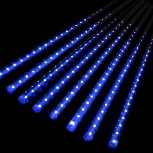 

Светодиодная гирлянда Тающие сосульки (Метеоритный дождь) на 288 Led электрическая синяя 4,1 м