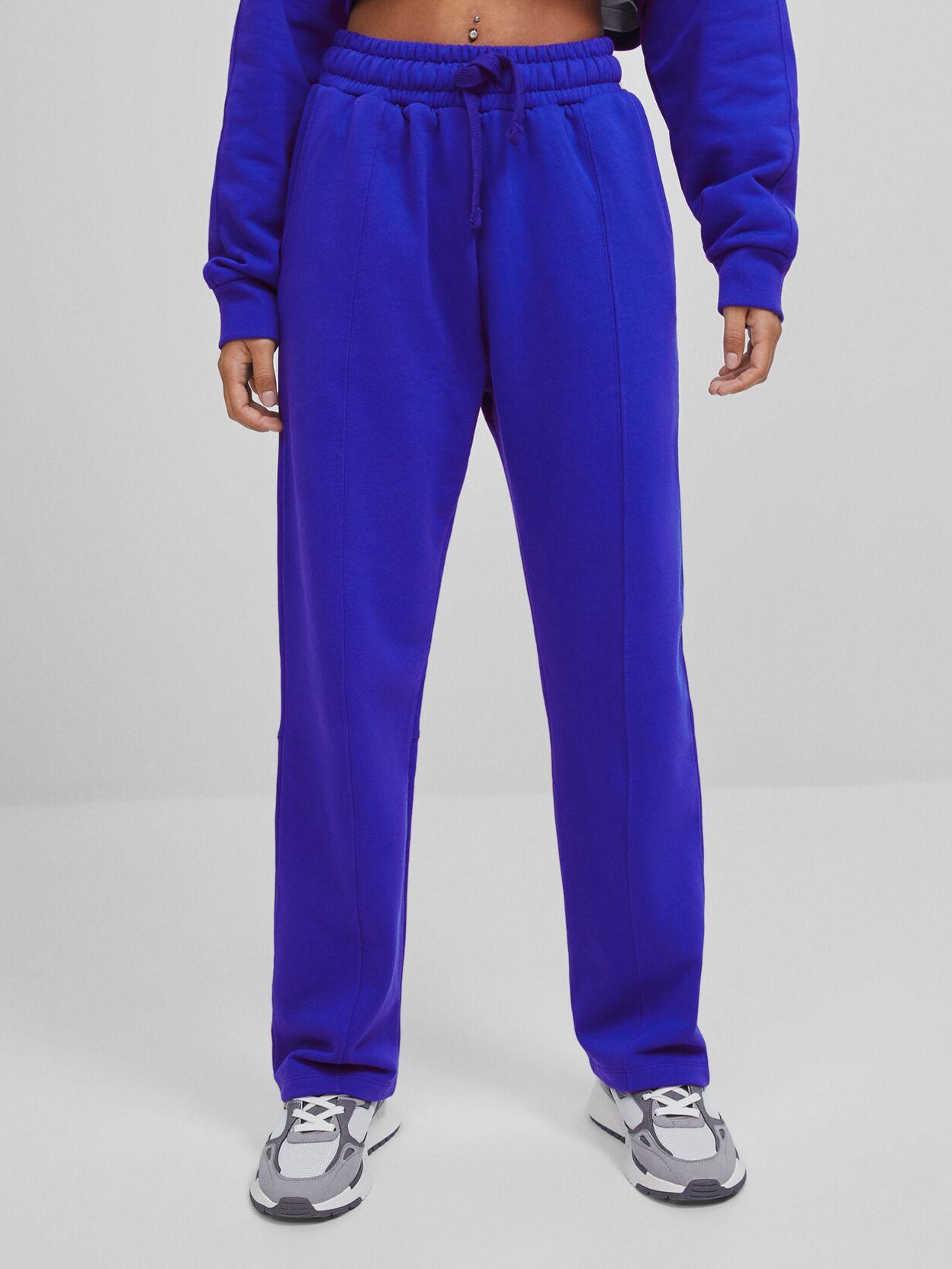 

Спортивные штаны Bershka XAZ294520EZGW  Синие, Спортивные штаны Bershka XAZ294520EZGW S Синие