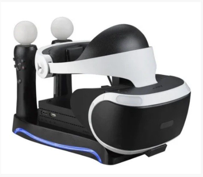 

Зарядная док-станция подставка KJH для PS Move и PS VR с подсветкой