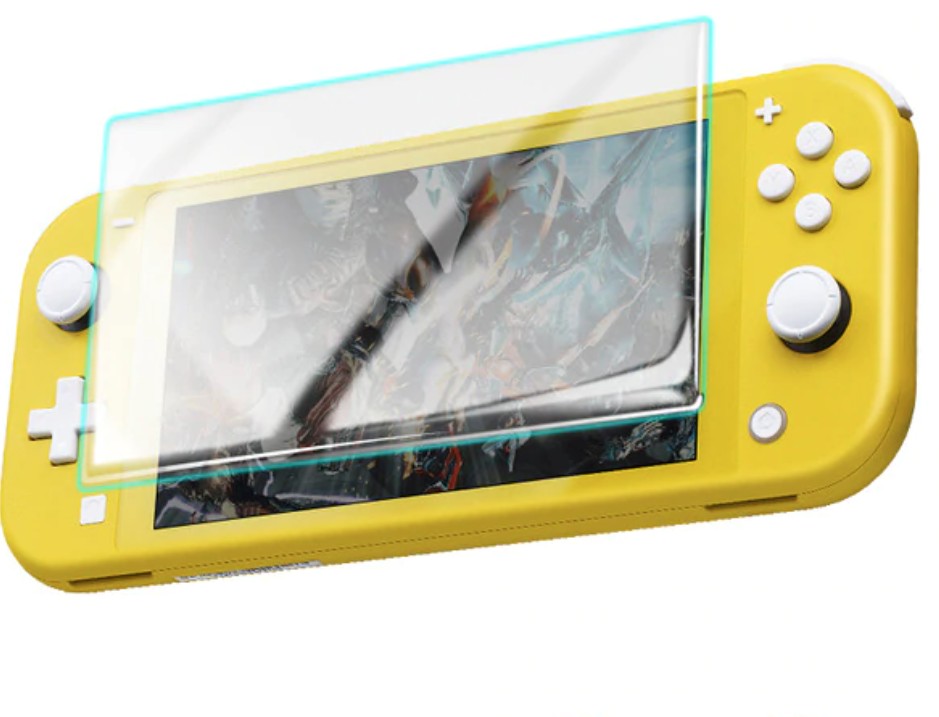 

Закаленное защитное стекло Data Frog для Nintendo Switch Lite 2 шт + накладки на стики