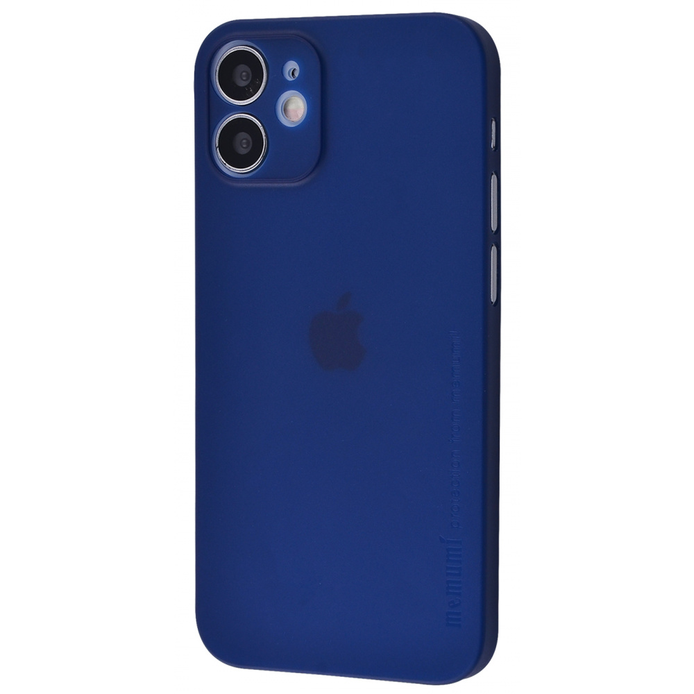 

Чехол Memumi Ultra Slim Case (PC) iPhone 12 mini dark blue Синий
