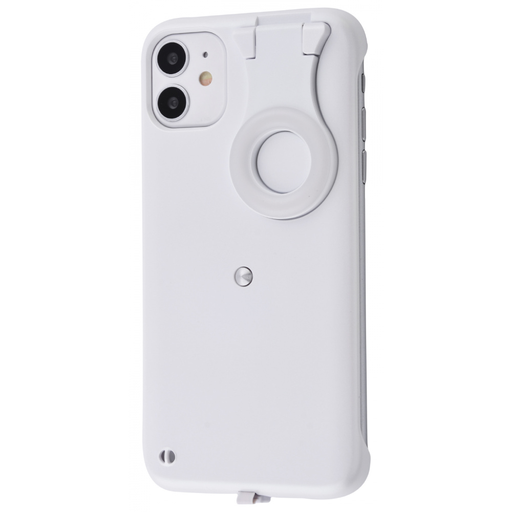 

Чехол PRC Selfie Camera Case iPhone 11 white Белый