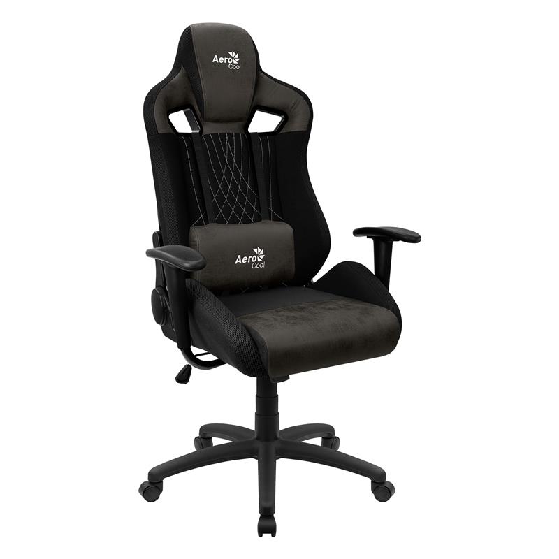

Кресло для геймеров Aerocool Earl Iron Black + 1 подушка