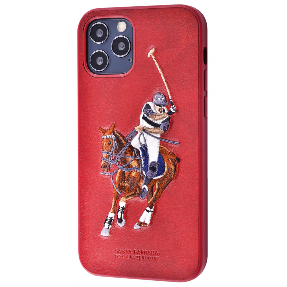 

Чехол Polo Jockey iPhone 12/12 Pro red Красный