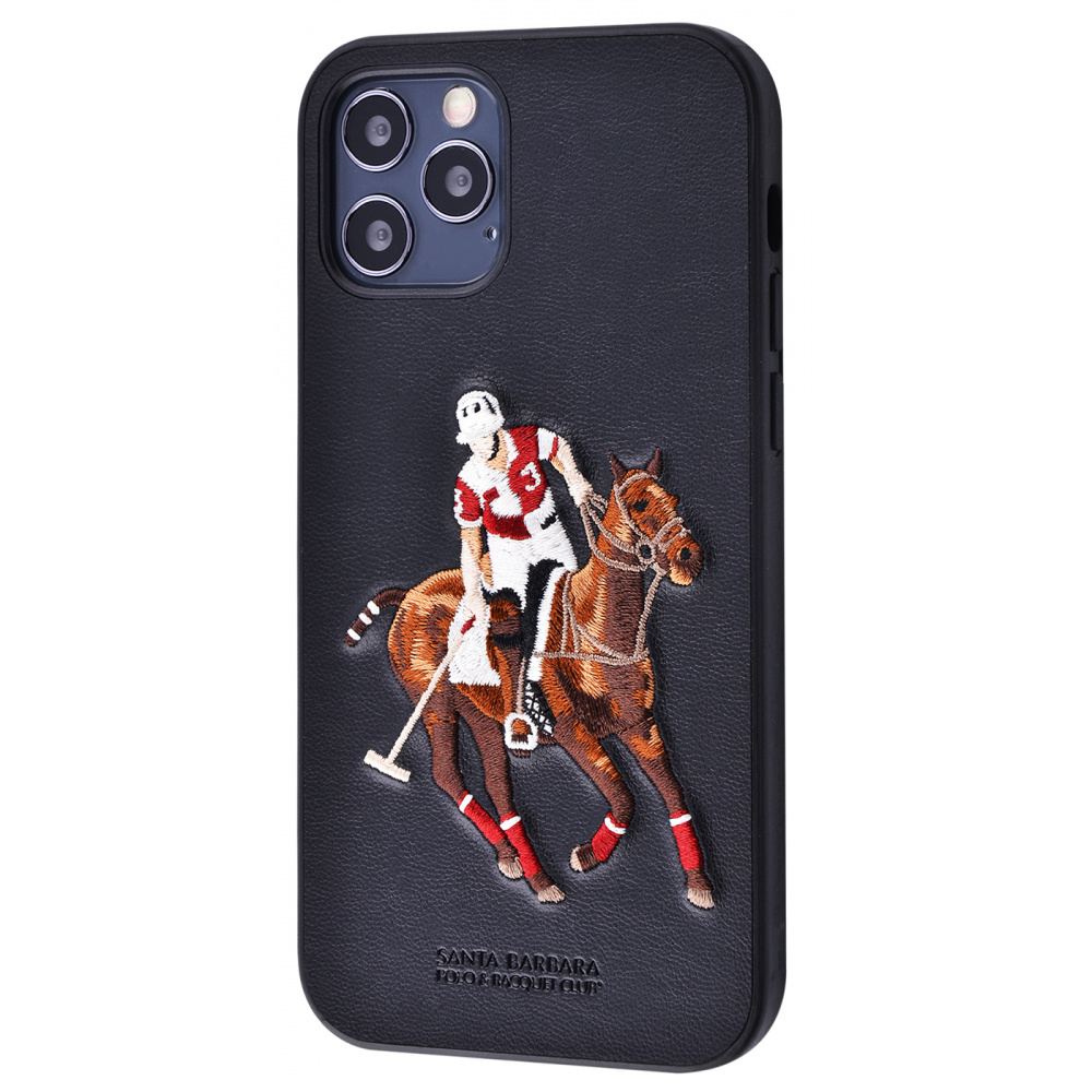 

Чехол Polo Jockey iPhone 12/12 Pro black Черный
