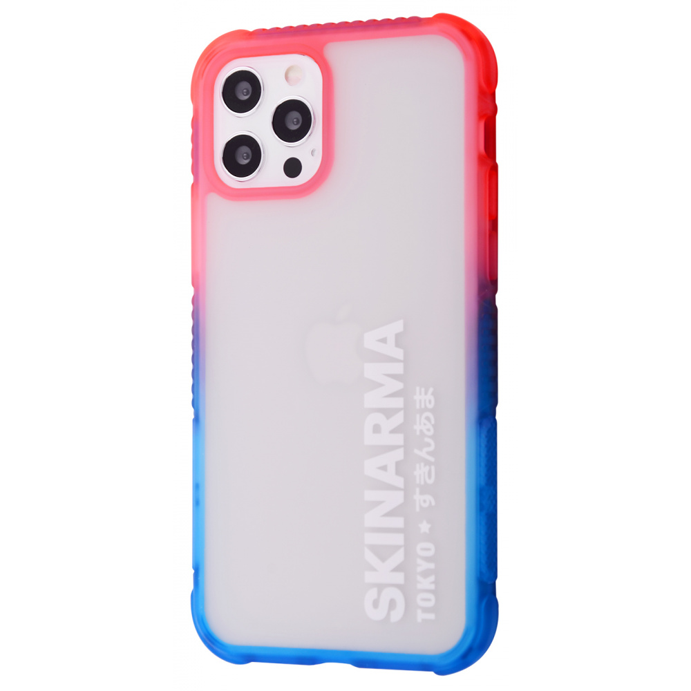 

Чехол SkinArma Case Hade Series (PC+TPU) iPhone 12/12 Pro blue Синий