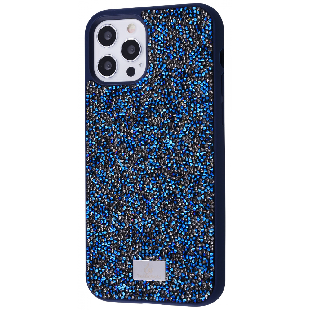 

Чехол с камнями и блёстками Bling World Grainy Diamonds (TPU) iPhone 11 Pro navy Синий