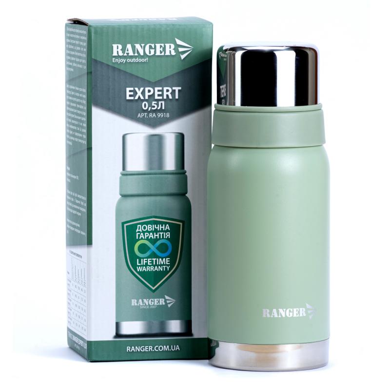 

Термос Ranger Expert 0,5 L RA 9918 харчовий пластик, нержавіюча сталь, відмінно зберігає тепло.